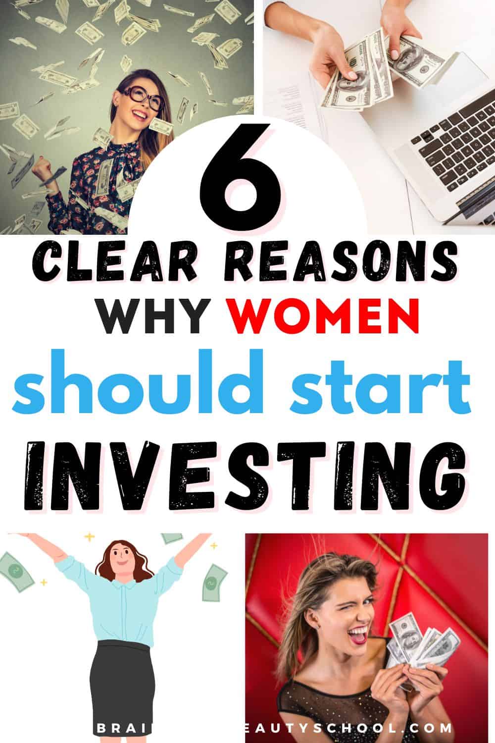 Understanding Women Investing Role - Brains and Beauty School